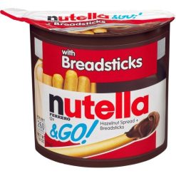 Nutella & Go Chocolate Hazelnut Spread with Breadsticks, 1.8 Oz (Pack of 24) | SKU: 606720 | UPC: 009800803187