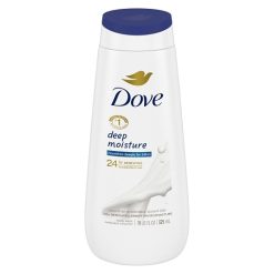 Dove Deep Moisture Body Wash, 11 Ounce, 6 Per Case | SKU: 501332 | UPC: 011111124127