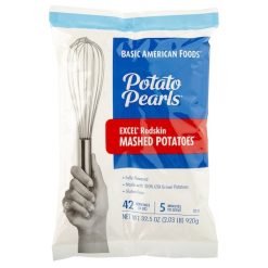 Basic American Foods Potato Pearls Excel Redskin Mashed Potato, 32.6 Ounce, 8 per case | SKU: 500267 | UPC: 011140103490