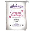 Wholesome Sweetener Organic Cane Sugar, 50 Pounds | SKU: 652034 | UPC: 012511450687