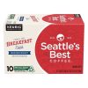 Seattle's Best Ground Breakfast Blend Coffee K-Cup, 3.5 Ounce, 6 Per Case | SKU: 812535