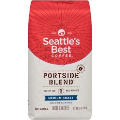 Seattle s Best Portside Blend Whole Bean Coffee, 12 Ounce, 6 Per Case | SKU: 786432 | UPC: 012919123107