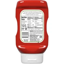 Heinz Organic Tomato Ketchup,14 Ounce, 6 Per Case | SKU: 592539 | UPC: 013000708999