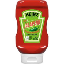 Heinz Tomato Ketchup Blended with Real Jalapeno, 14 Ounce, 6 per case | SKU: 592540 | UPC: 013000709545