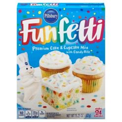 Pillsbury Baking Funfetti Cake Mix, 15.25 Ounce, 12 Per Case | SKU: 619370 | UPC: 051500601334