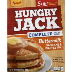 Hungry Jack Complete Buttermilk Pancake Mix, 80 Ounce, 6 Per Case | SKU: 725200