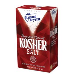 Diamond Kosher Salt Box, 3 Pound, 9 Per Case | SKU: 741576 | UPC: 013600020019