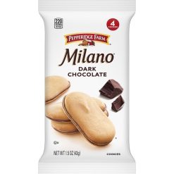 Pepperidge Farms Milano Dark Chocolate Cookies, 1.5 Ounces, 60 Per Case | SKU: 349192 | UPC: 014100113102