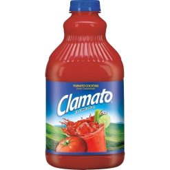 Clamato Tomato Cocktail Juice, Original, 64 Fl Oz, 8/Case | SKU: 350352