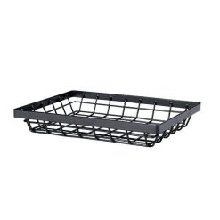 G.E.T. Enterprises Grey Metal Basket Rectangle, 12 Count | SKU: 746636 | UPC: 015845395136