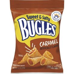 Bugles Caramel Flavor, 3.5 Ounces, 7 Per Case | SKU: 693397 | UPC: 016000148383