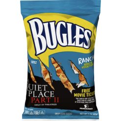 Bugles Ranch Flavor, 3 Ounces, 6 Per Case | SKU: 693400 | UPC: 016000148420