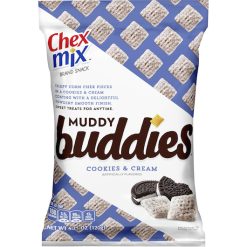 Chex Mix Muddy Buddies Cookies And Cream Snack Mix, 4.25 Ounces, 7 Per Case | SKU: 693410 | UPC: 016000148543