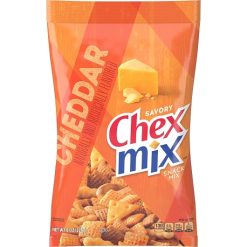 Chex Mix Savory Cheddar Snack Mix, 8 Ounce, 12 Per Case | SKU: 782227 | UPC: 016000215559