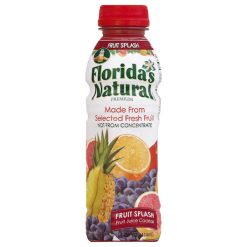 Florida s Natural Premium Fruit Splash, 14 Fluid Ounce, 12 Per Case | SKU: 591054 | UPC: 016300166513