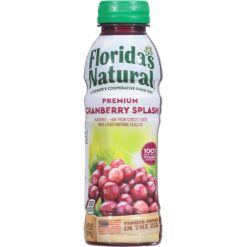 Florida s Natural Cranberry Splash, 14 Fluid Ounce, 12 Per Case | SKU: 766065 | UPC: 016300166599