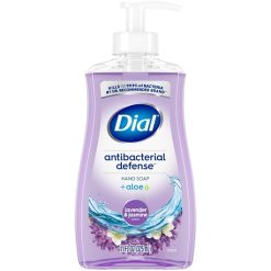 Dial Lavender & Jasmine Liquid Hand Soap Antibacterial Defense, 11 Fluid Ounce, 12 Per Case | SKU: 785181