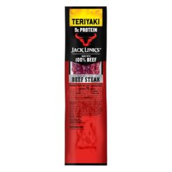 Jack Link Teriyaki Beef Steak, 1 Ounces, 12 Per Pack, 12 Per Case | SKU: 692819 | UPC: 017082020741
