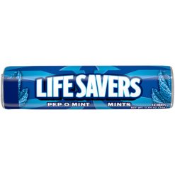 Lifesavers Pep-O-Mint Candy, 0.84 Ounces, 20 Per Box, 15 Per Case | SKU: 409402 | UPC: 019000001030
