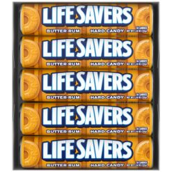 Lifesavers Butter Rum Candy, 1.14 Ounces, 20 Per Box, 15 Per Case | SKU: 409403 | UPC: 019000002211