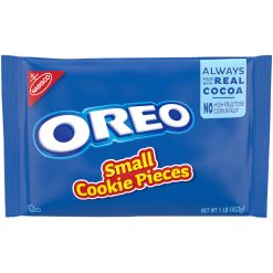 Oreo Small Cookie Pieces, 1 Pound, 24 Per Case | SKU: 456481 | UPC: 019320000102
