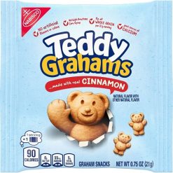 Teddy Grahams Cinnamon Cookies, 0.75 Ounce, 150 Per Case | SKU: 376026 | UPC: 019320016707