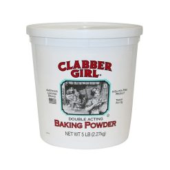 Clabber Girl Gluten Free Baking Powder, 5 Pounds, 6 per Case | SKU: 395581 | UPC: 019900003509