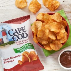 Cape Cod Mesquite Bbq Kettle Chips, 1.37 Ounces, 56 Per Case | SKU: 736283 | UPC: 020685000775
