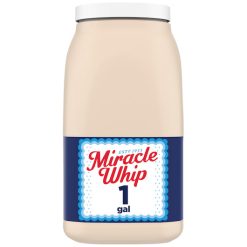 Kraft Original Miracle Whip Dressing, 1 Gallon, 4 Per Case | SKU: 377775 | UPC: 021000647002