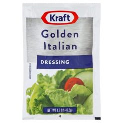 Kraft Golden Italian Dressing Single Serve, 1.5 Ounce, 60 Per Case | SKU: 377683 | UPC: 021000671212