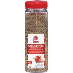 Lawry s Seasoning Garlic Pepper Green Grind, 22 Ounces, 6 Per Case | SKU: 519947 | UPC: 021500010580