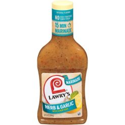 Lawry s Garlic, Herb & Lemon Marinade Sauce, 12 Fluid Ounce, 6 Per Case | SKU: 606178 | UPC: 021500042017