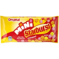 Starburst Mini Original Singles, 1.85 Ounces, 24 Per Pack, 12 Per Case | SKU: 669384 | UPC: 022000228956
