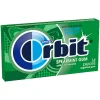 Orbit Spearmint Gum, 14 Piece, 12 Per Box, 12 Per Case | SKU: 461944 | UPC: 022000214843
