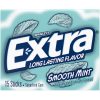 Extra Smooth Mint Gum, 15 Piece, 10 Per Pack, 12 Per Case | SKU: 543782 | UPC: 022000241047