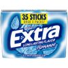 Extra Peppermint Sugar Free Gum Stick 35 Sticks, 6 Per Pack, 8 Per Case | SKU: 654833 | UPC: 022000255600