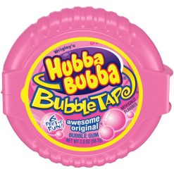 Hubba Bubba Gum Original Tape, 2 Ounces, 6 Per Box, 24 Per Case | SKU: 560353 | UPC: 022000240248