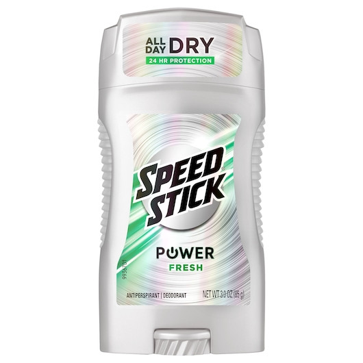 Speed Stick Power Fresh Antiperspirant Deodorant, 3 Ounce, 12 Per Case | SKU: 519364 | UPC: 022200951029