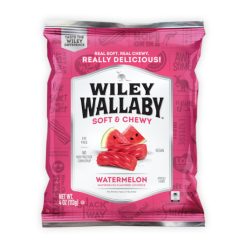 Wiley Wallaby Watermelon Licorice, 4 Ounce, 12 Per Case | SKU: 755514 | UPC: 022224200974