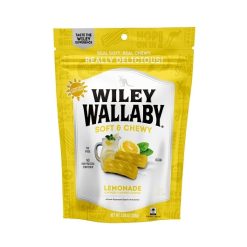 Wiley Wallaby Lemonade Licorice, 7.05 Ounce, 8 Per Case | SKU: 767018 | UPC: 022224211987