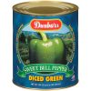 Moody Dunbar Diced Green Peppers , No. 10 Cans, 6 Per Case | SKU: 139197 | UPC: 023709100109