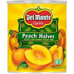 Del Monte Yellow Clingstone Peach Halves In Heavy Syrup, 29 Ounce, 6 Per Case | SKU: 581199 | UPC: 024000524151
