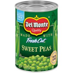 Del Monte Fresh Cut Sweet Peas, 15 Ounce, 24 Per Case | SKU: 438716 | UPC: 024000163084