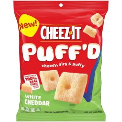 Cheez It White Cheddar Cheesy Snacks, 3 Ounce, 6 per case | SKU: 741402 | UPC: 024100000241