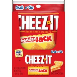 Sunshine Cheddar Jack Cracker, 3 Ounce, 6 Per Box, 6 Per Case | SKU: 430163 | UPC: 024100203604