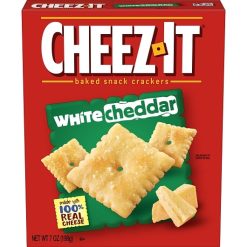 Cheez-It White Cheddar Crackers, 7 Ounces, 12 Per Case | SKU: 561409 | UPC: 024100705696