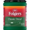 Folgers Decaffeinated Classic Roast, 9.6 Ounces, 6 Per Case | SKU: 749059 | UPC: 025500304021
