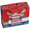David Original Salted & Roasted Sunflower Seeds, 1.63 Ounces, 144 Per Case | SKU: 551410 | UPC: 026200772349