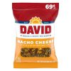 David Sunflower Seeds In Shell Nacho, 0.8 Ounce, 324 per case | SKU: 496228 | UPC: 026200012407