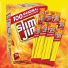Slim Jim Original Flavor Snack Sticks Gravity Feed, 0.28 Ounces, 240 Per Case | SKU: 689034 | UPC: 026200006215